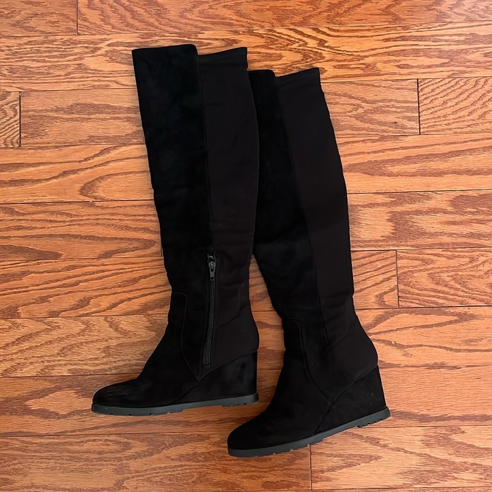 UNISA Black knee high boots